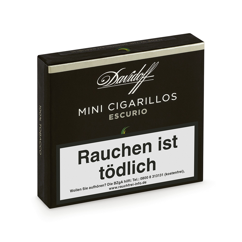 Davidoff Mini Cigarollos Escurio