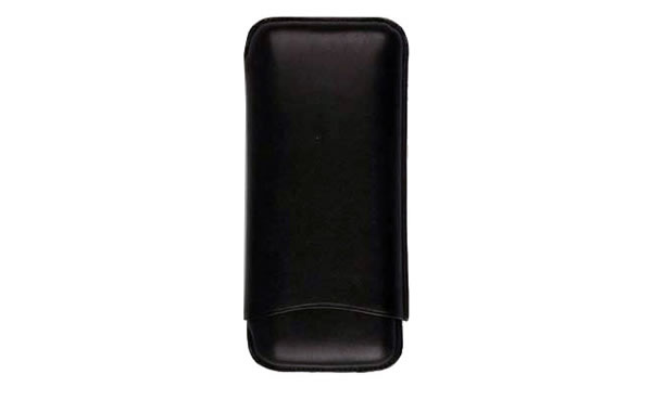 Cigar-Case Leather black, Corona 620/533