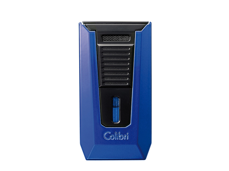COLIBRI Cigarren-Feuerzeug Slide , blue/,black Laser